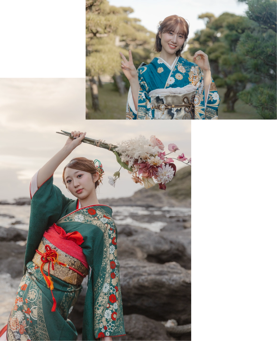 成人式前撮りイメージ